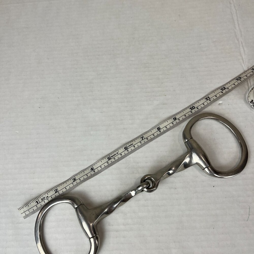 Horse Steel Snaffle Bit - Picture 2 of 4